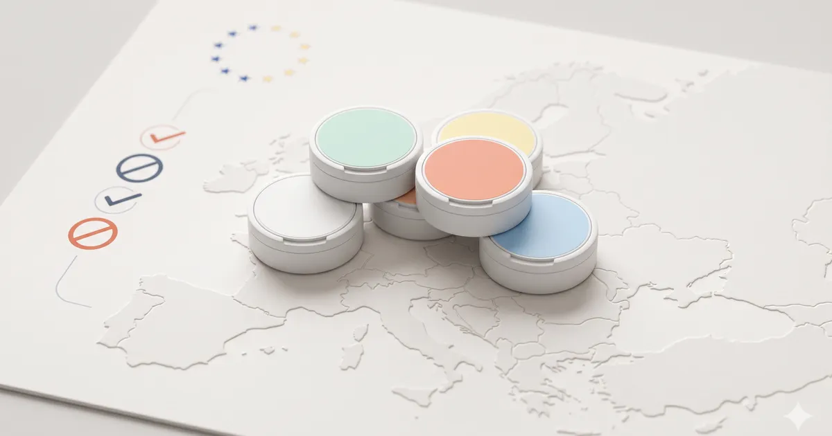 Sachets de nicotine (Zyn, VELO, Lyft) : légaux ou interdits dans votre pays ? Le guide Europe 2026